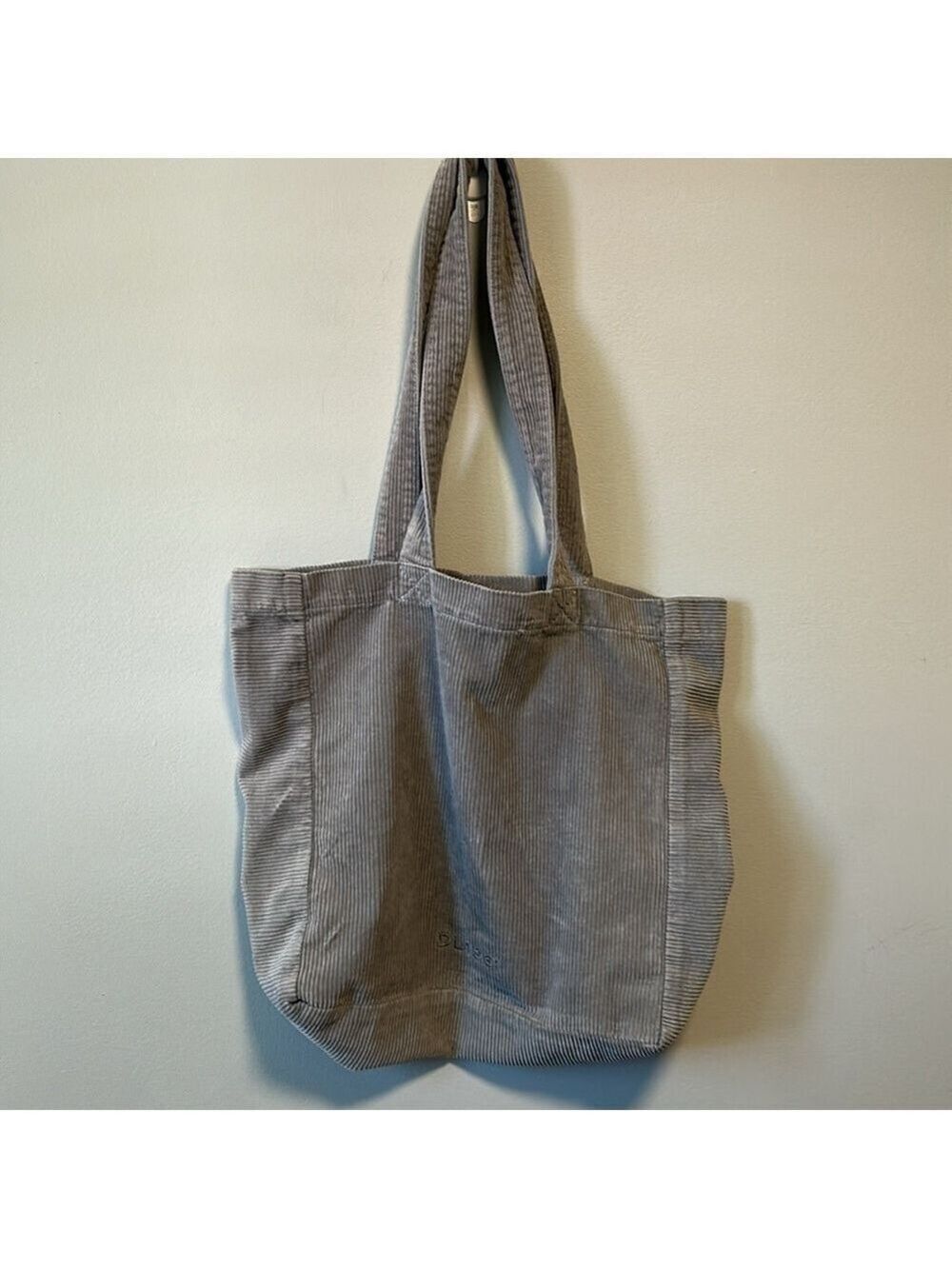DL1961 Corduroy Minimalist Academia Tote Bag